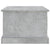 Coffee Table Concrete Grey 50x50x35 cm Engineered Wood