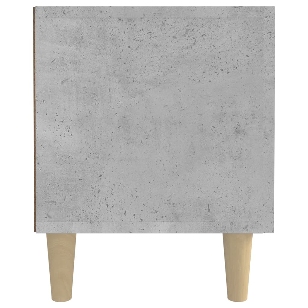 TV Cabinet Concrete Grey 180x31.5x40 cm Engineered Wood