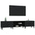 TV Cabinet Black 180x31.5x40 cm Engineered Wood