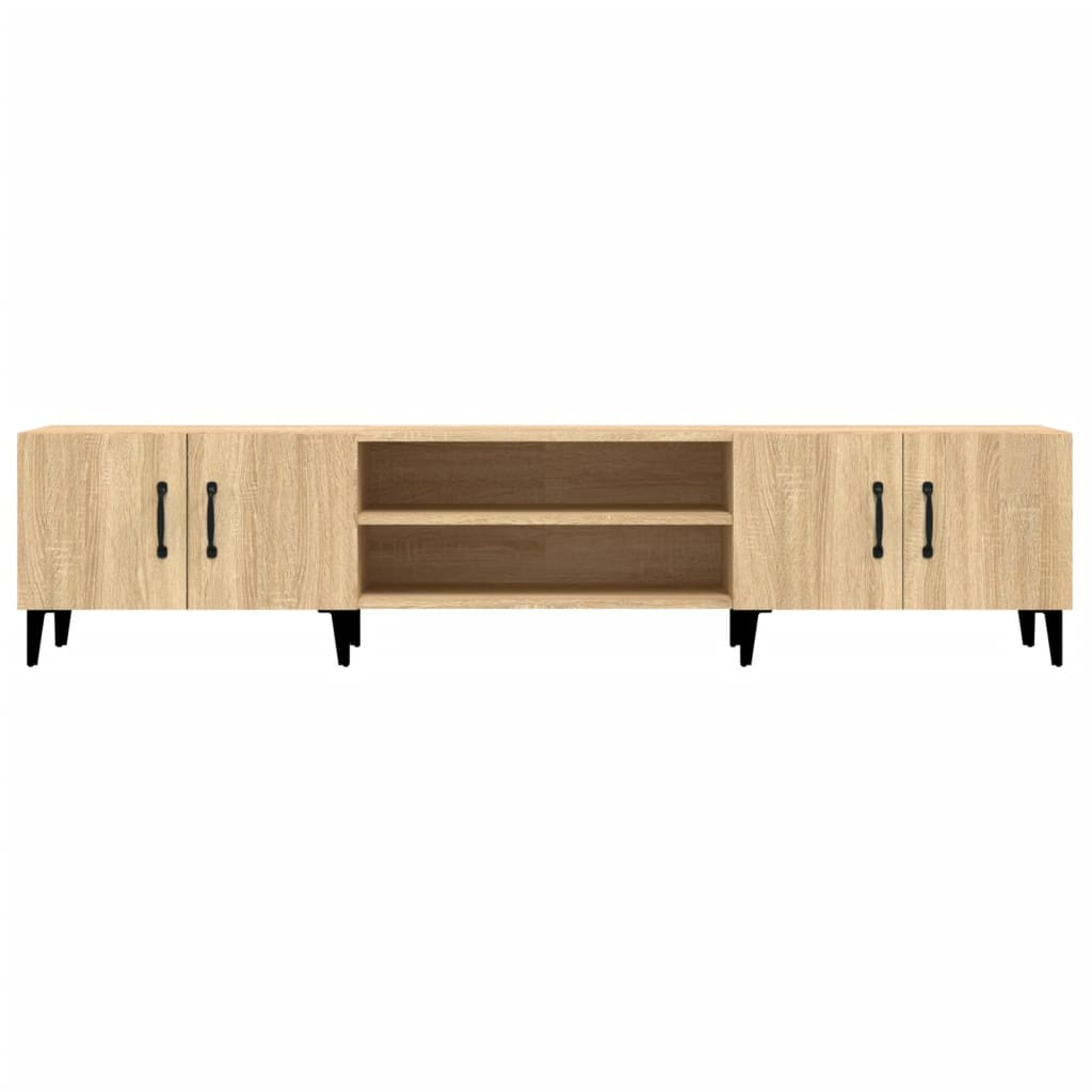 TV Cabinet Sonoma Oak 180x31.5x40 cm Engineered Wood