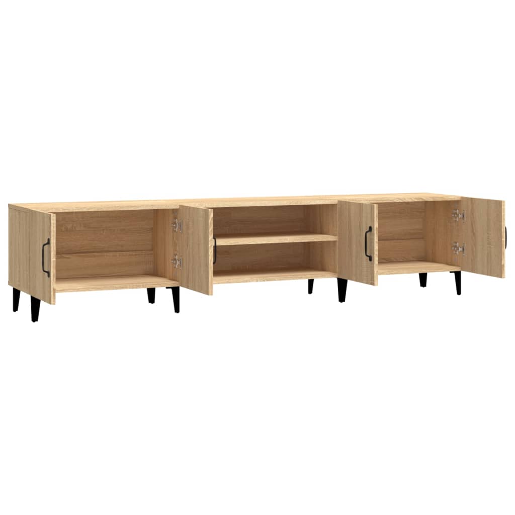 TV Cabinet Sonoma Oak 180x31.5x40 cm Engineered Wood