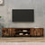 TV Cabinet Smoked Oak 180x31.5x40 cm Engineered Wood