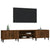 TV Cabinet Brown Oak 180x31.5x40 cm Engineered Wood