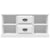 TV Cabinet White 99.5x35.5x48 cm Engineered Wood