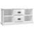 TV Cabinet High Gloss White 99.5x35.5x48 cm Engineered Wood