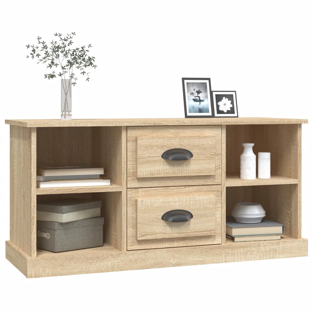 TV Cabinet Sonoma Oak 99.5x35.5x48 cm Engineered Wood