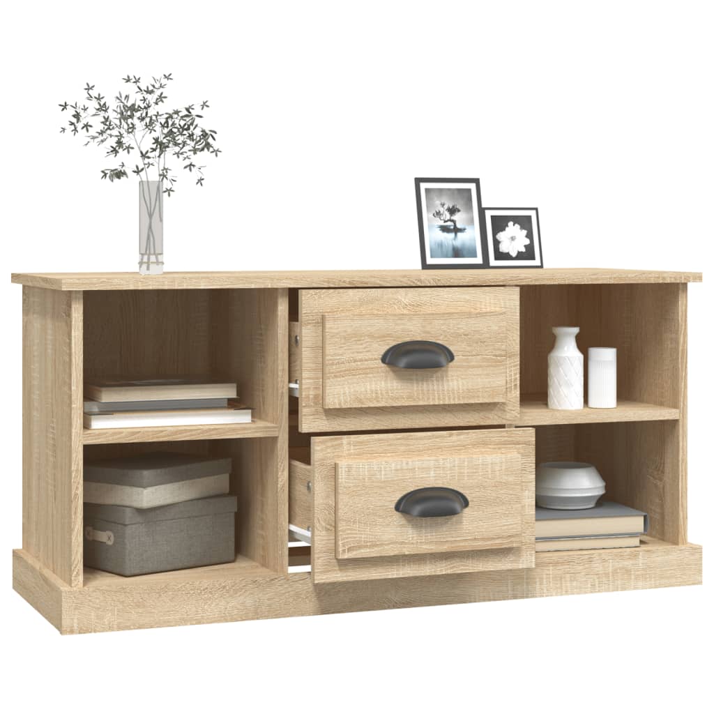 TV Cabinet Sonoma Oak 99.5x35.5x48 cm Engineered Wood