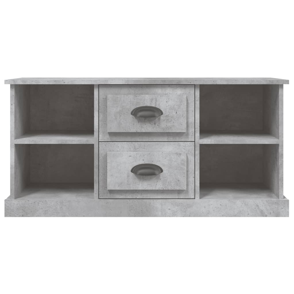 TV Cabinet Concrete Grey 99.5x35.5x48 cm Engineered Wood