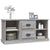 TV Cabinet Grey Sonoma 99.5x35.5x48 cm Engineered Wood