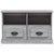 TV Cabinet Grey Sonoma 80x35x50 cm Engineered Wood