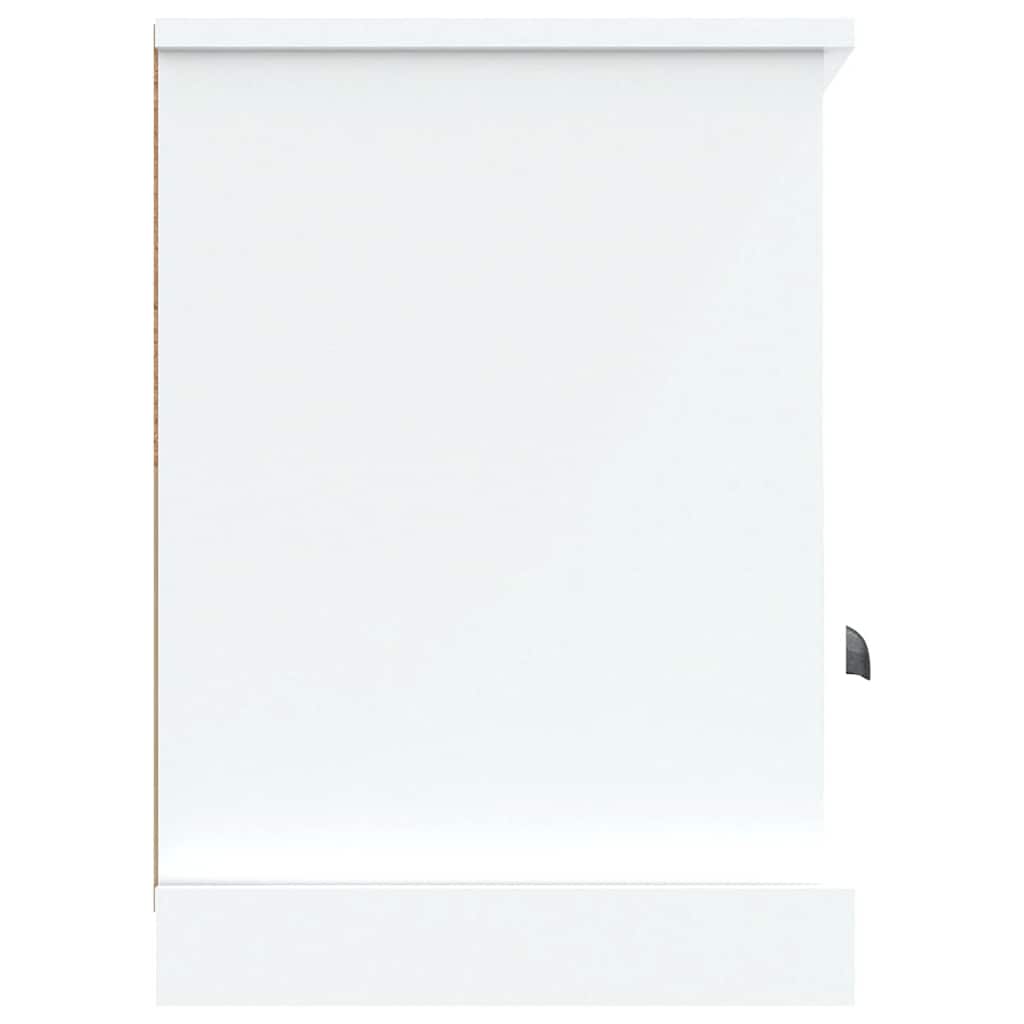 TV Cabinet White 100x35x50 cm Engineered Wood