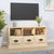 TV Cabinet Sonoma Oak 100x35x50 cm Engineered Wood