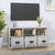 TV Cabinet Concrete Grey 100x35x50 cm Engineered Wood