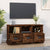 TV Cabinet Smoked Oak 100x35x50 cm Engineered Wood