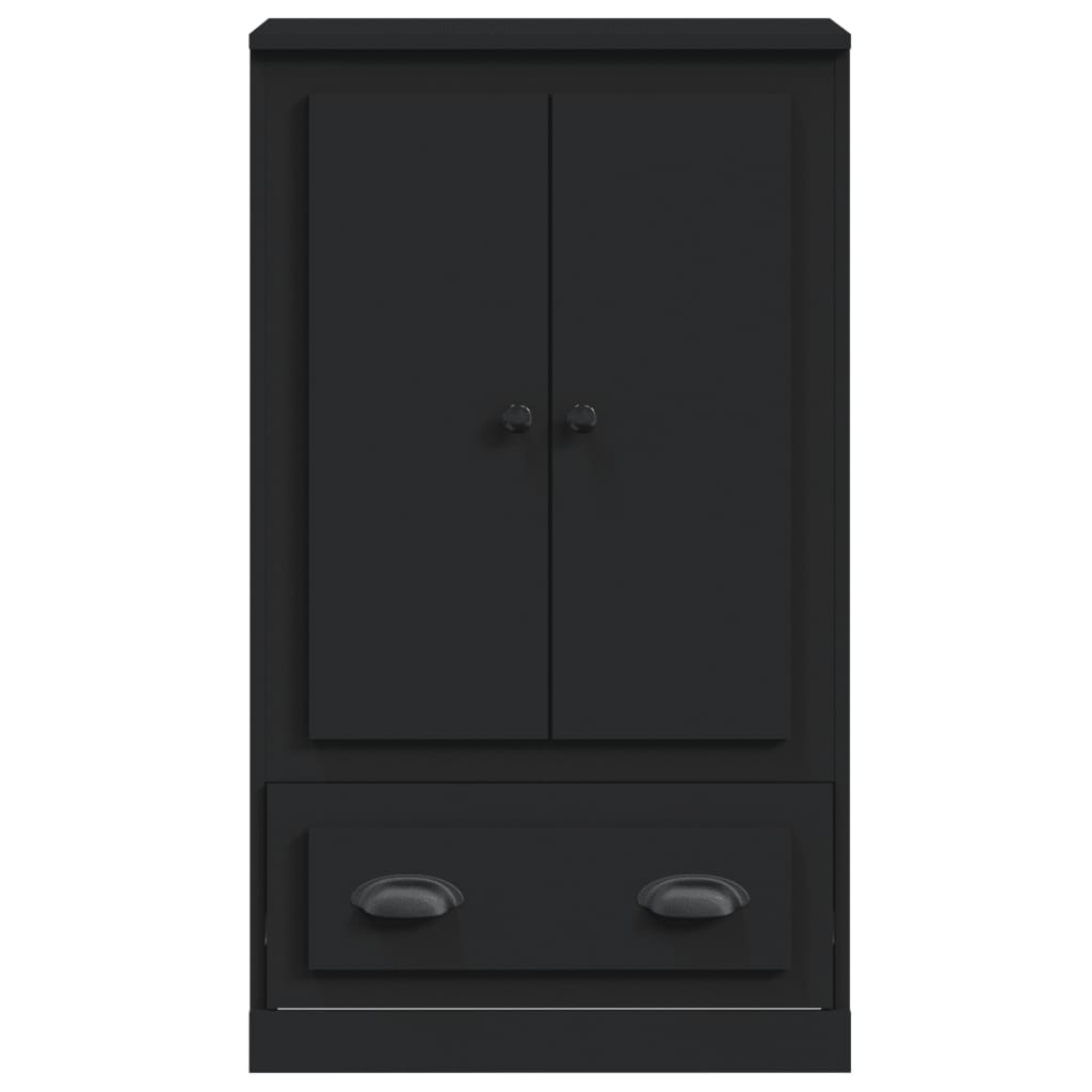 Highboard Black 60x35.5x103.5 cm Engineered Wood