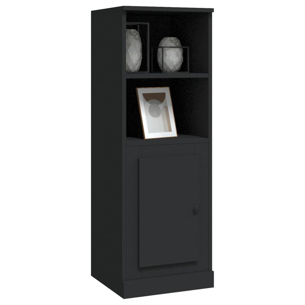 Highboard Black 36x35.5x103.5 cm Engineered Wood