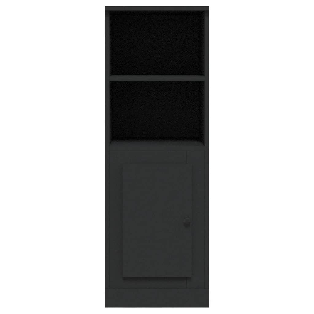 Highboard Black 36x35.5x103.5 cm Engineered Wood