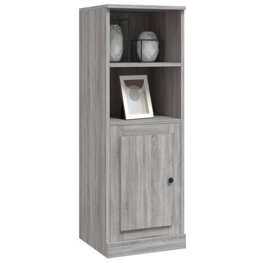 Highboard Grey Sonoma 36x35.5x103.5 cm Engineered Wood