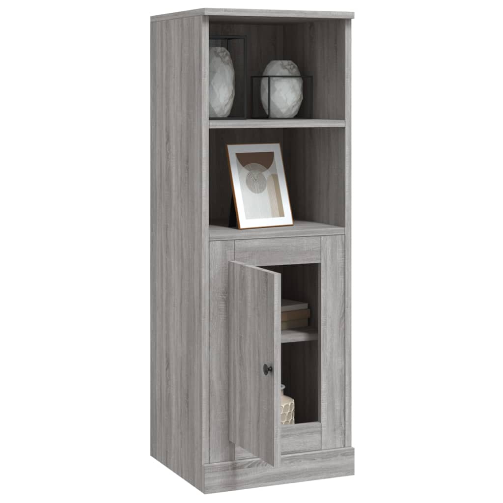 Highboard Grey Sonoma 36x35.5x103.5 cm Engineered Wood