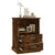 Bedside Cabinets 2 pcs Smoked Oak 43x36x60 cm