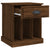 Bedside Cabinet Brown Oak 43x36x50 cm