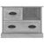 Bedside Cabinet Concrete Grey 60x39x45 cm