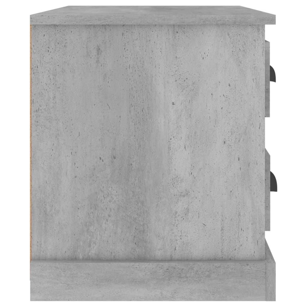 Bedside Cabinet Concrete Grey 60x39x45 cm