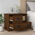 Bedside Cabinet Brown Oak 60x39x45 cm