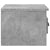 Wall-mounted Bedside Cabinet Concrete Grey 41.5x36x28cm