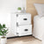 Wall-mounted Bedside Cabinets 2 pcs High Gloss White 41.5x36x53cm