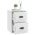 Wall-mounted Bedside Cabinets 2 pcs High Gloss White 41.5x36x53cm