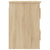 Wall-mounted Bedside Cabinet Sonoma Oak 41.5x36x53cm