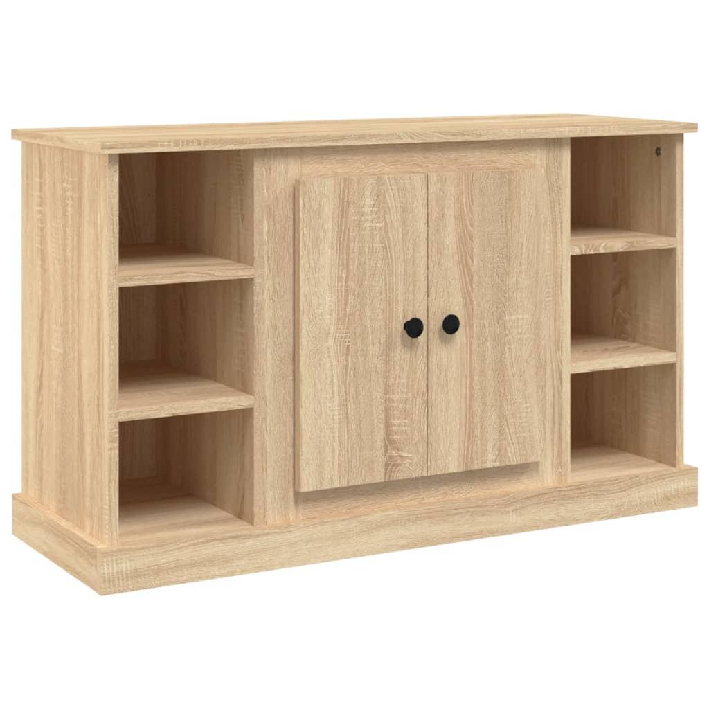 Sideboard Sonoma Oak 100x35.5x60 cm Engineered Wood