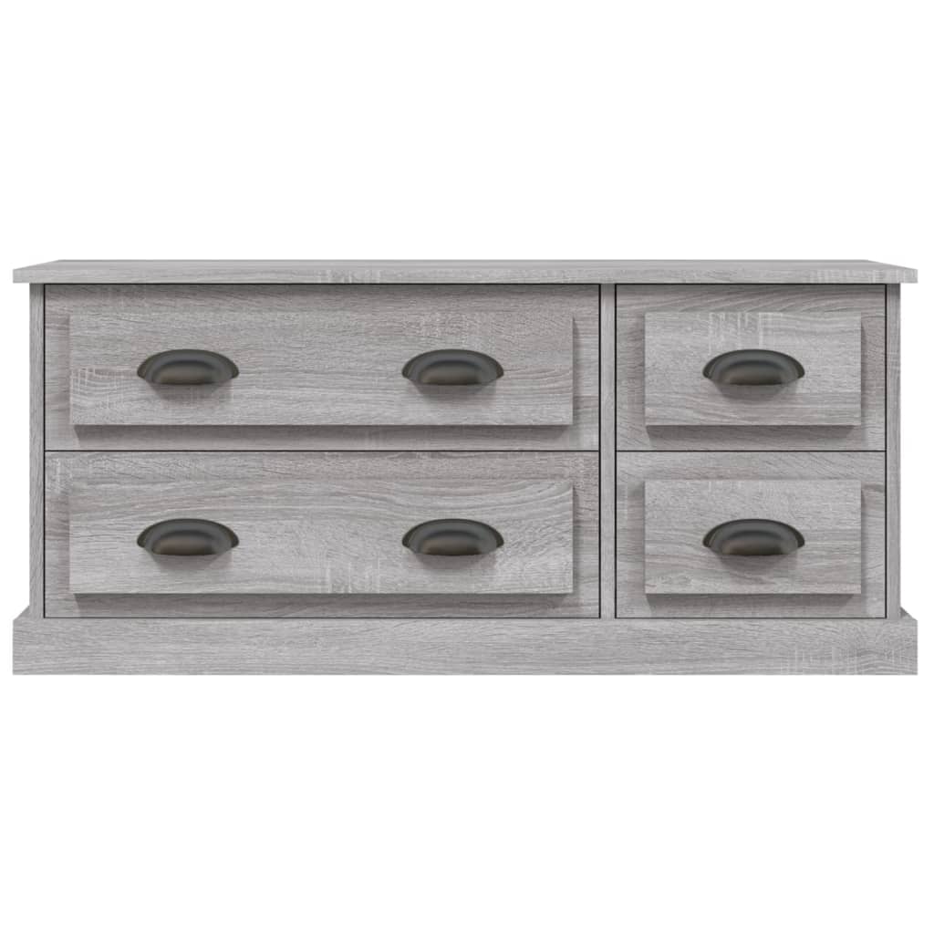 TV Cabinet Grey Sonoma 100x35.5x45 cm Engineered Wood