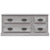 TV Cabinet Grey Sonoma 100x35.5x45 cm Engineered Wood