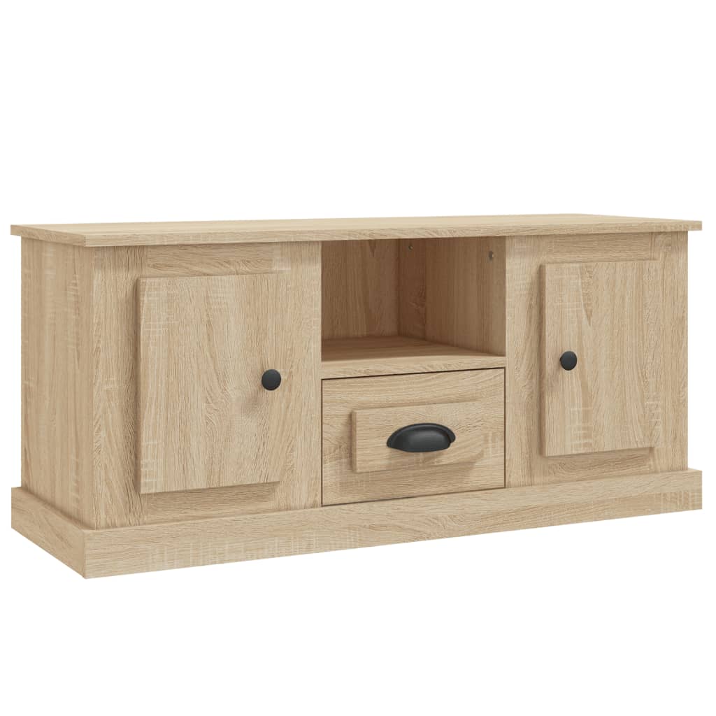 TV Cabinet Sonoma Oak 100x35.5x45 cm Engineered Wood