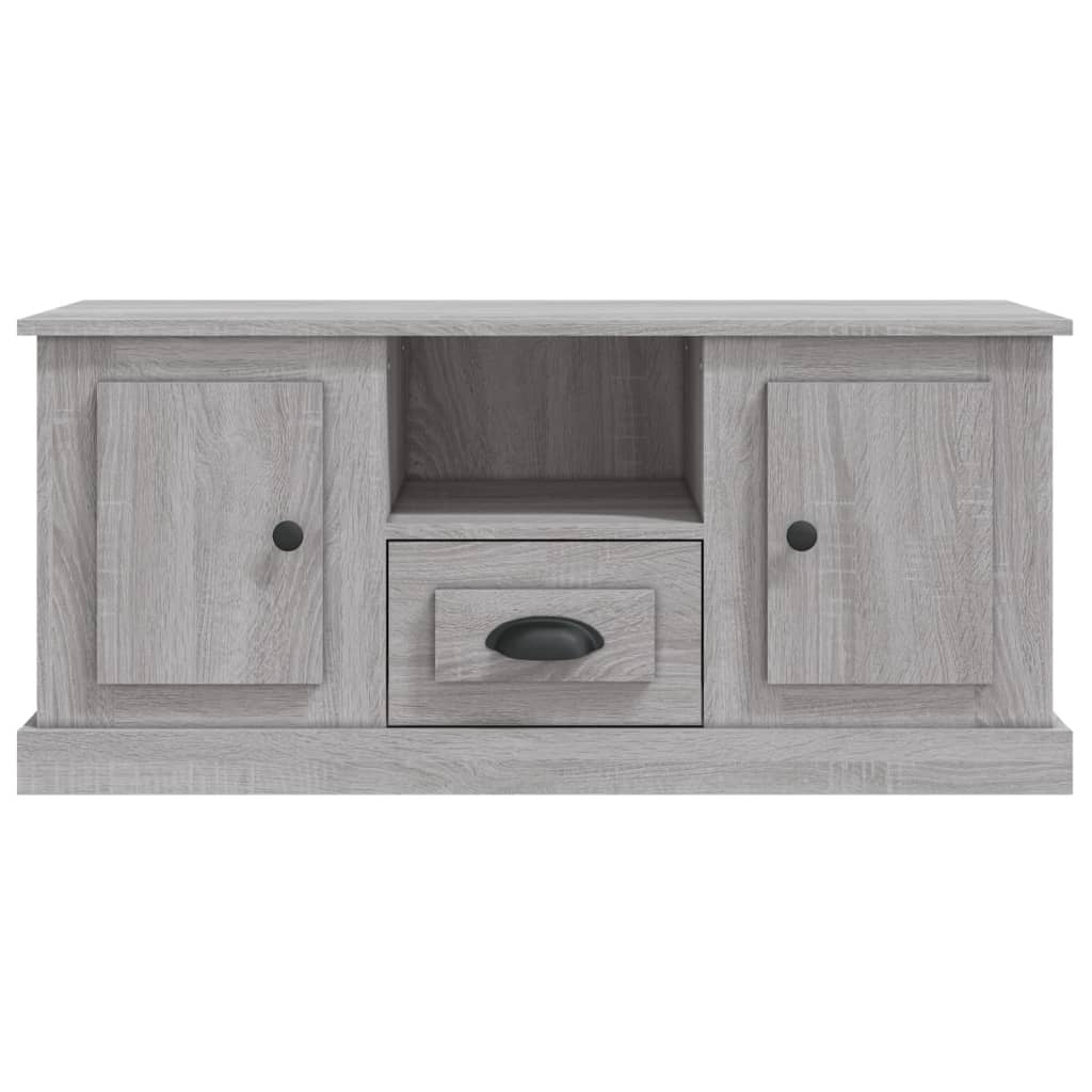 TV Cabinet Grey Sonoma 100x35.5x45 cm Engineered Wood