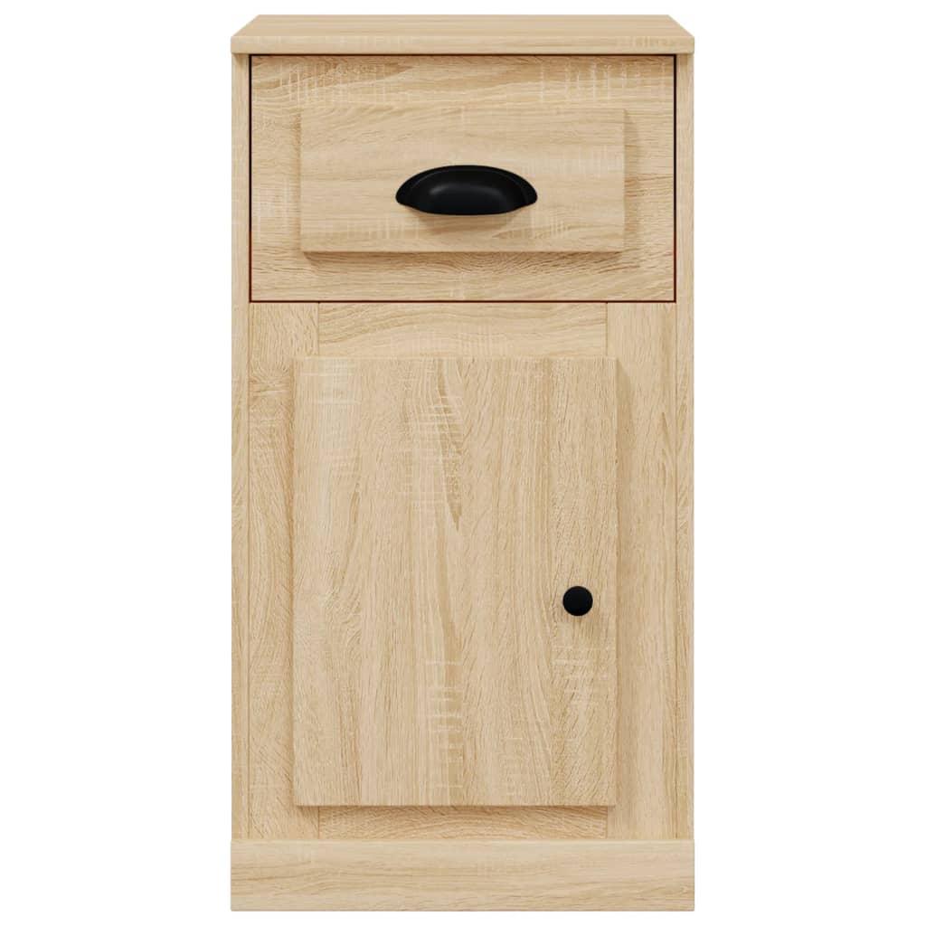 Side Cabinet with Drawer Sonoma Oak 40x50x75 cm Engineered Wood