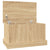 Storage Box Sonoma Oak 50x30x28 cm Engineered Wood