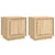 Bedside Cabinets 2 pcs Sonoma Oak 44x35x45 cm Engineered Wood