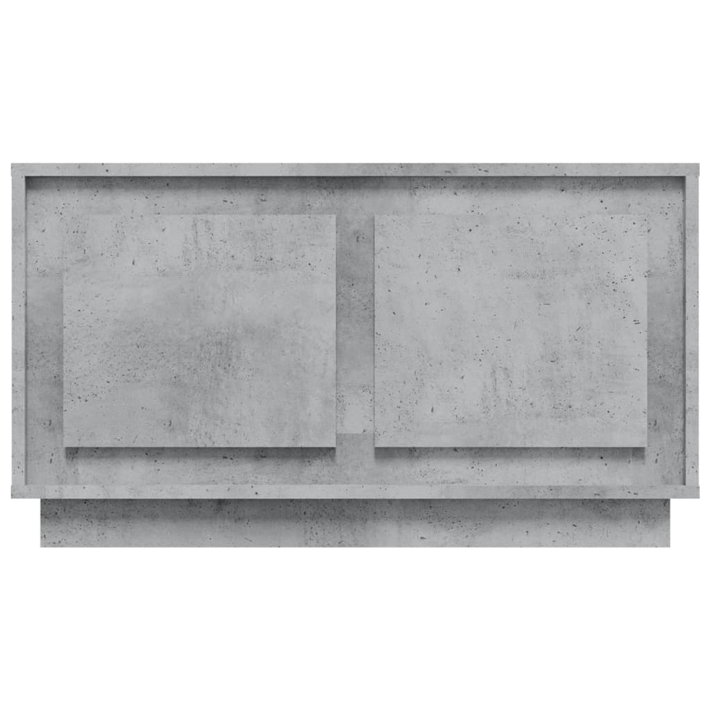 TV Cabinet Concrete Grey 80x35x45 cm Engineered Wood