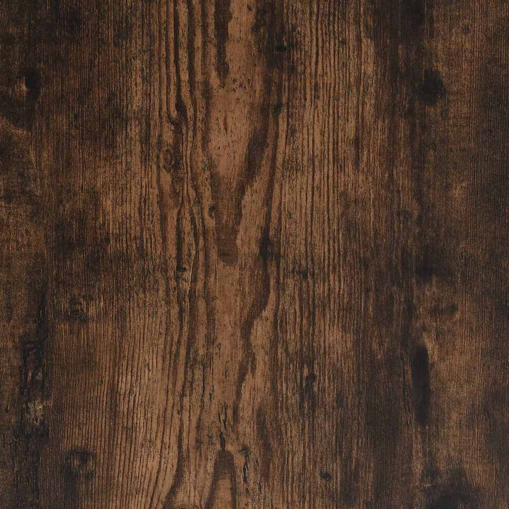 TV Cabinet Smoked Oak 80x35x45 cm Engineered Wood