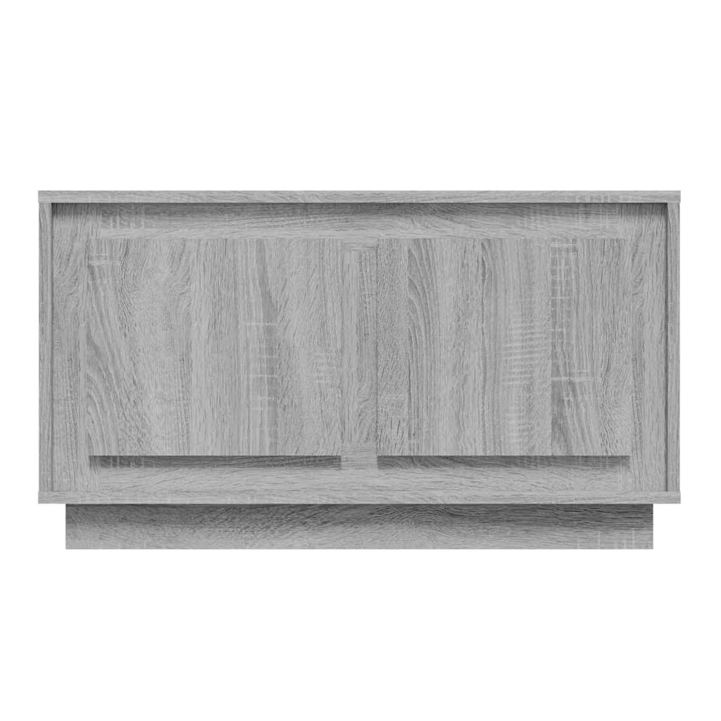 TV Cabinet Grey Sonoma 80x35x45 cm Engineered Wood