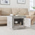 Coffee Table Concrete Grey 51x50x44 cm Engineered Wood