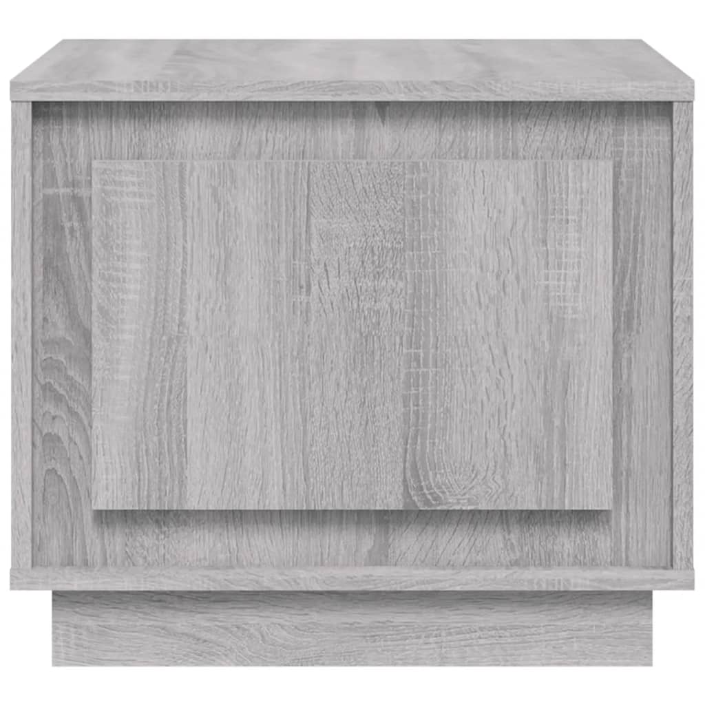 Coffee Table Grey Sonoma 51x50x44 cm Engineered Wood