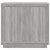 Sideboard Grey Sonoma 80x34x75 cm Engineered Wood