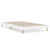 Bed Frame without Mattress White 90x190 cm Engineered Wood