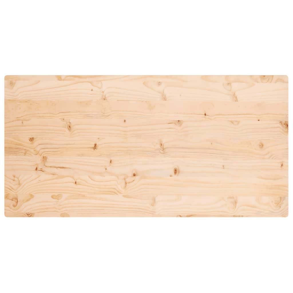 Table Top 100x50x2.5 cm Solid Wood Pine Rectangular