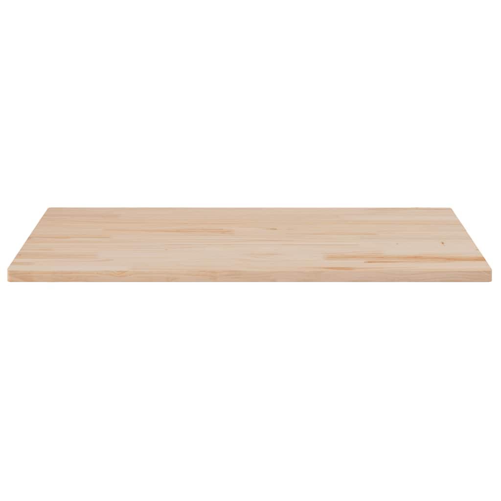 Table Top 110x55x2.5 cm Solid Wood Pine Rectangular