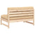 Middle Sofa 120x80 cm Solid Wood Pine